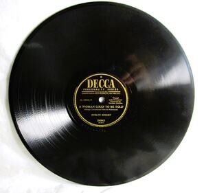 Evelyn Knight 1950 Singles Decca Shellac Record 78 RPM Pop Vocals with Orchestra